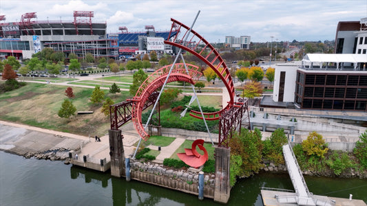 Nashville, Tennessee Drone Footage 050
