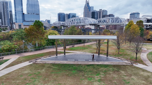 Nashville, Tennessee Drone Footage 058 B