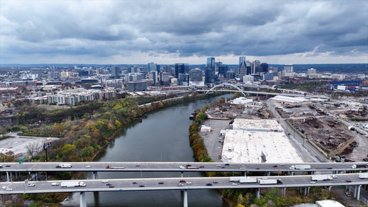 Nashville, Tennessee Drone Footage 991