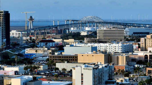 Corpus Christi, Texas Drone Footage 4K 0919