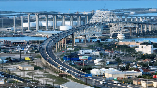 Corpus Christi, Texas Drone Footage 4K 0924