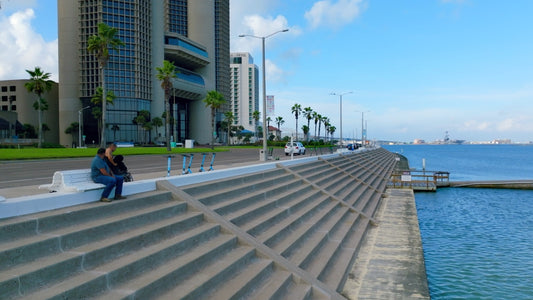 Corpus Christi, Texas Drone Footage 4K 0845