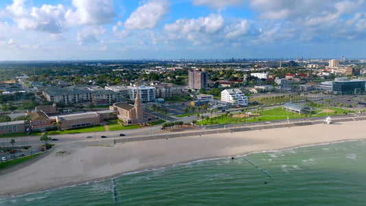 Corpus Christi, Texas Drone Footage 4K 0848