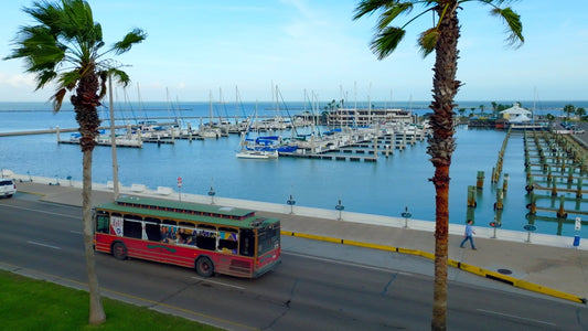 Corpus Christi, Texas Drone Footage 4K 0861