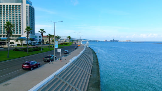 Corpus Christi, Texas Drone Footage 4K 0863