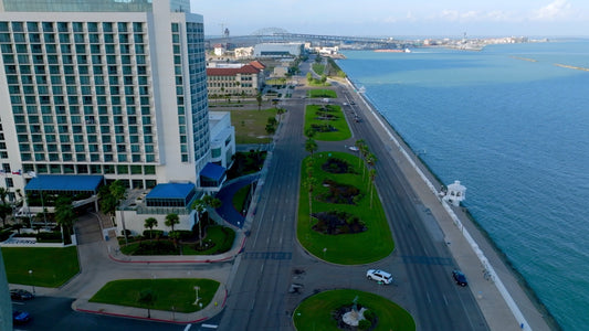 Corpus Christi, Texas Drone Footage 4K 0868