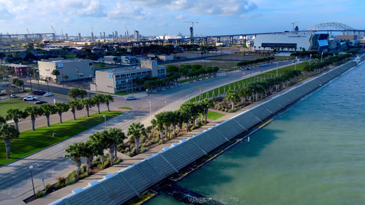 Corpus Christi, Texas Drone Footage 4K 0873