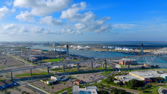 Corpus Christi, Texas Drone Footage 4K 0876