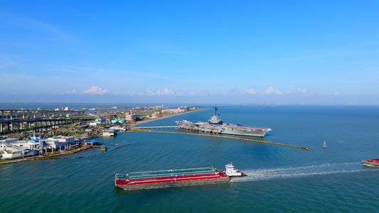 Corpus Christi, Texas Drone Footage 4K 0877