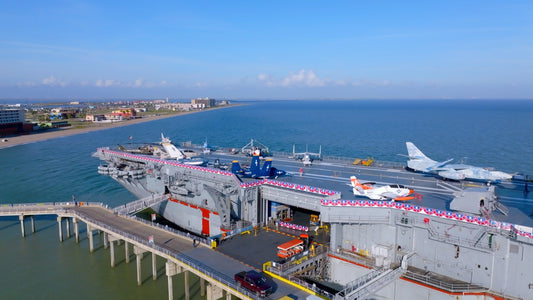 Corpus Christi, Texas Drone Footage 4K 0884