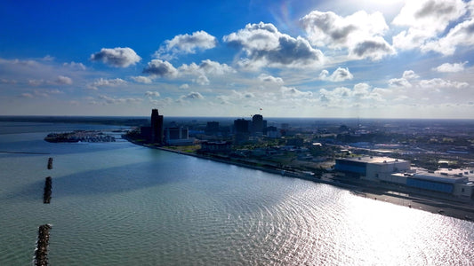 Corpus Christi, Texas Drone Footage 4K 0887