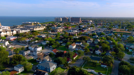 Corpus Christi, Texas Drone Footage 4K 0913