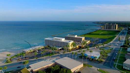 Corpus Christi, Texas Drone Footage 4K 0914