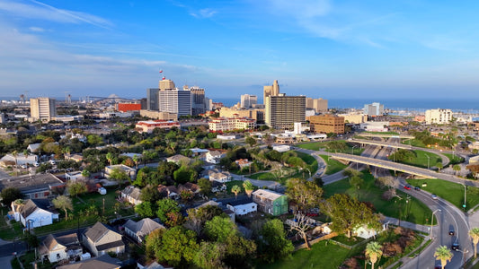 Corpus Christi, Texas Drone Footage 4K 0931