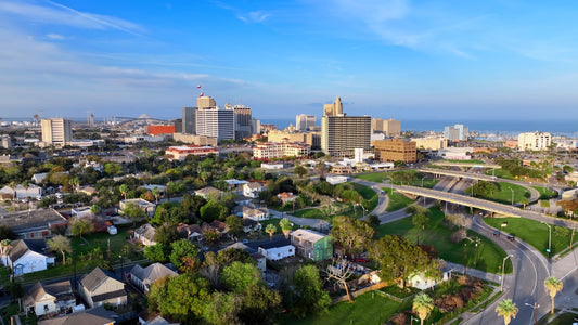 Corpus Christi, Texas Drone Footage 4K 0932