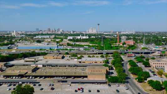 San Antonio, Texas Drone Footage 825