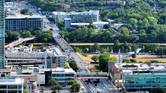 Austin, Texas Drone Footage 548