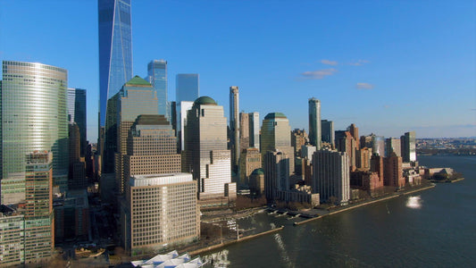 New York City, New York Drone Footage 4K 0110