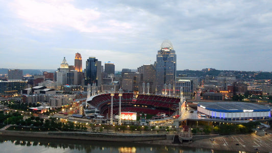 Cincinnati, Ohio Drone Footage 003