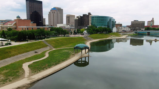 Dayton, Ohio Drone Footage 002 B