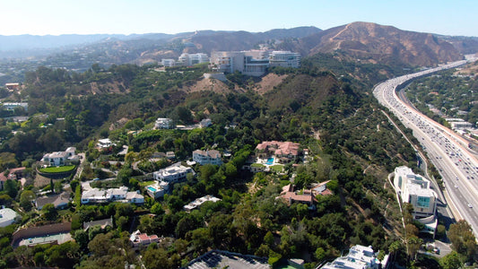 Los Angeles, California Drone Footage 003