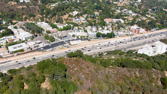 Los Angeles, California Drone Footage 005