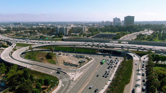 Los Angeles, California Drone Footage 007