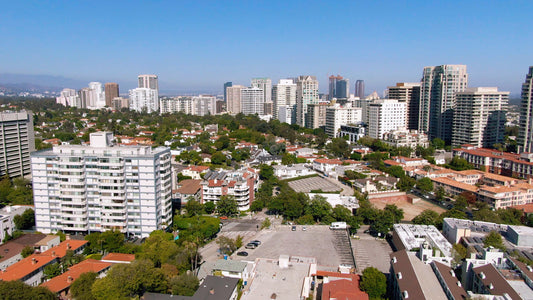 Los Angeles, California Drone Footage 007 B