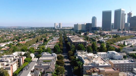 Los Angeles, California Drone Footage 008