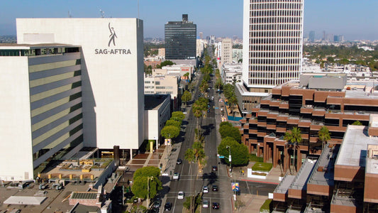 Los Angeles, California Drone Footage 012