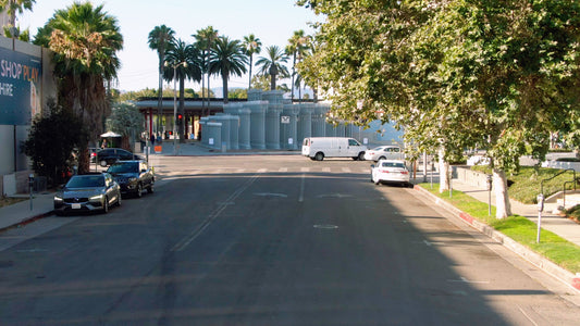 Los Angeles, California Drone Footage 015