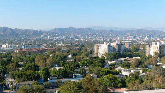 Los Angeles, California Drone Footage 015 B