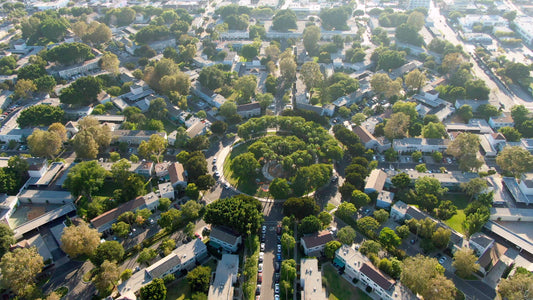 Los Angeles, California Drone Footage 016