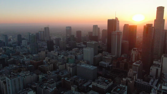 Los Angeles, California Drone Footage 017