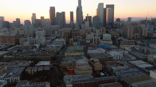 Los Angeles, California Drone Footage 018