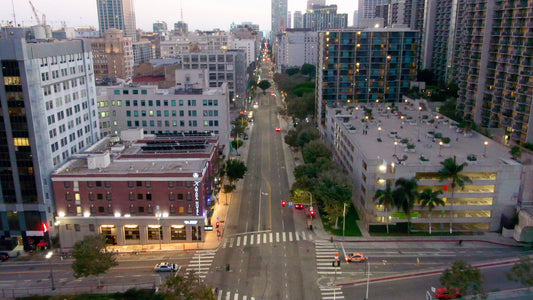 Los Angeles, California Drone Footage 020