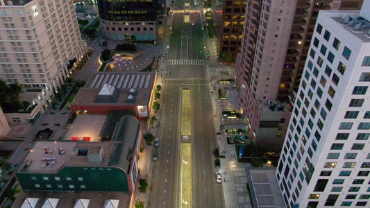 Los Angeles, California Drone Footage 022
