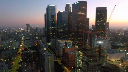 Los Angeles, California Drone Footage 023