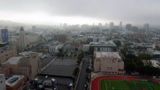 Los Angeles, California Drone Footage 026