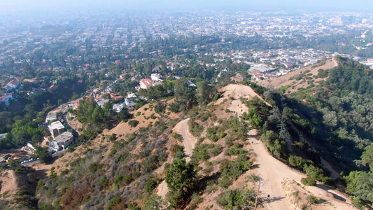 Los Angeles, California Drone Footage 029