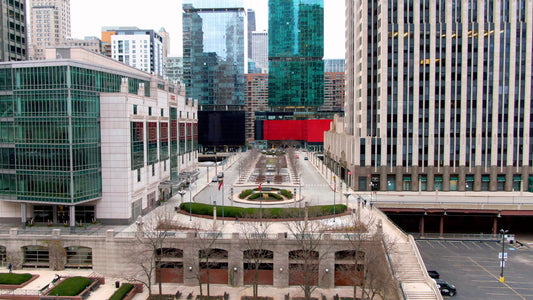 Chicago, Illinois Drone Footage 001