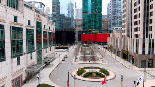 Chicago, Illinois Drone Footage 002