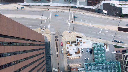 Chicago, Illinois Drone Footage 003