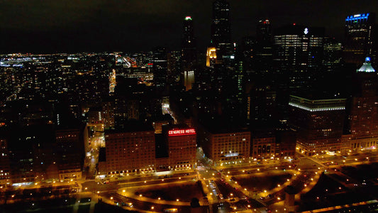 Chicago, Illinois Drone Footage 005