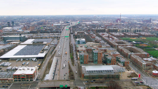 Chicago, Illinois Drone Footage 007