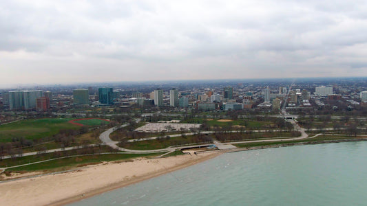Chicago, Illinois Drone Footage 009