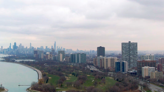 Chicago, Illinois Drone Footage 010