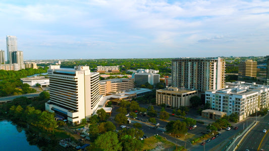 Austin, Texas Drone Footage 584