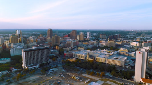 San Antonio, Texas Drone Footage 908