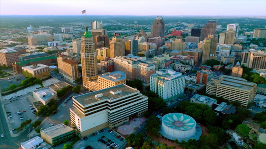 San Antonio, Texas Drone Footage  910